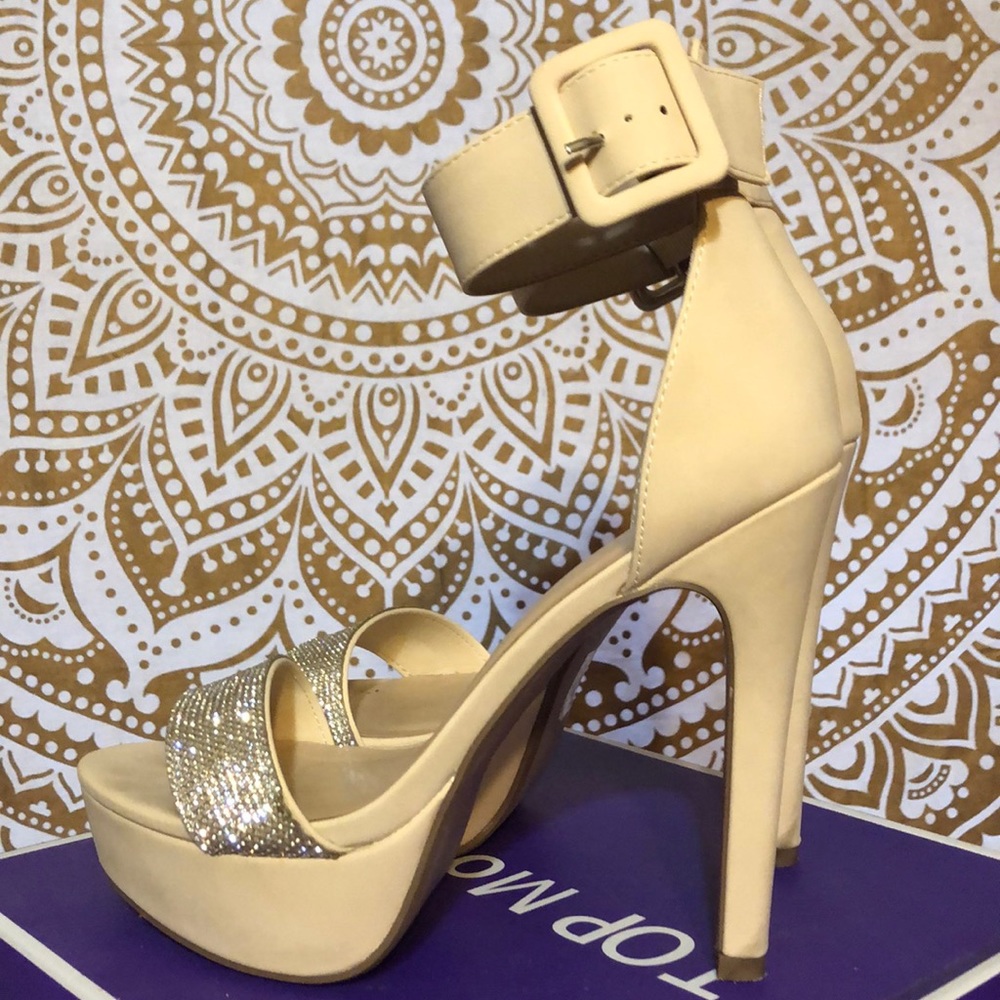 Cream colored heels